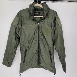 Beyond Clothing C3 Low Loft Parka Multi Jacket USA Made hidden hood small